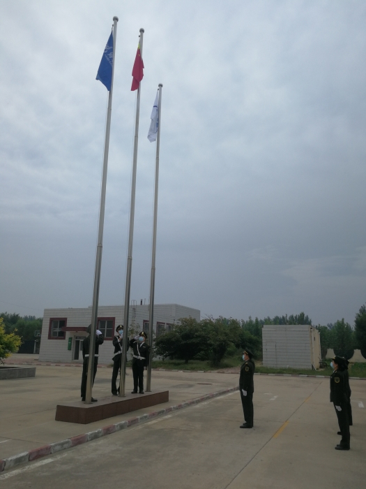 22年10月1日深州东站升国旗仪式 (6) 22年10月1日深州东站升国旗仪式 (6)